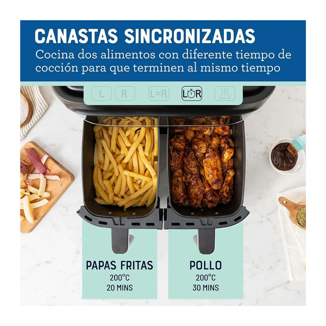 Freidora de Aire Oster 7,6L Dual - Image 2