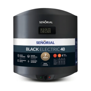 Termotanque Señorial Black 40 Litros Electrico