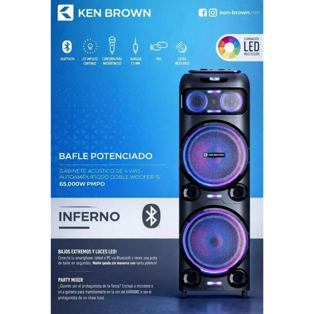 Parlante Ken Brown Inferno - Imagen 4