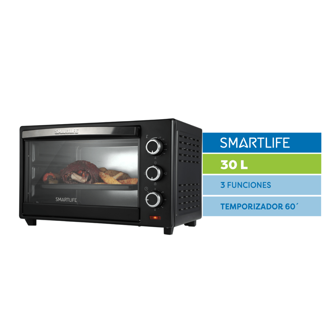 Horno Eléctrico Smartlife 30 Litros - Imagen 2