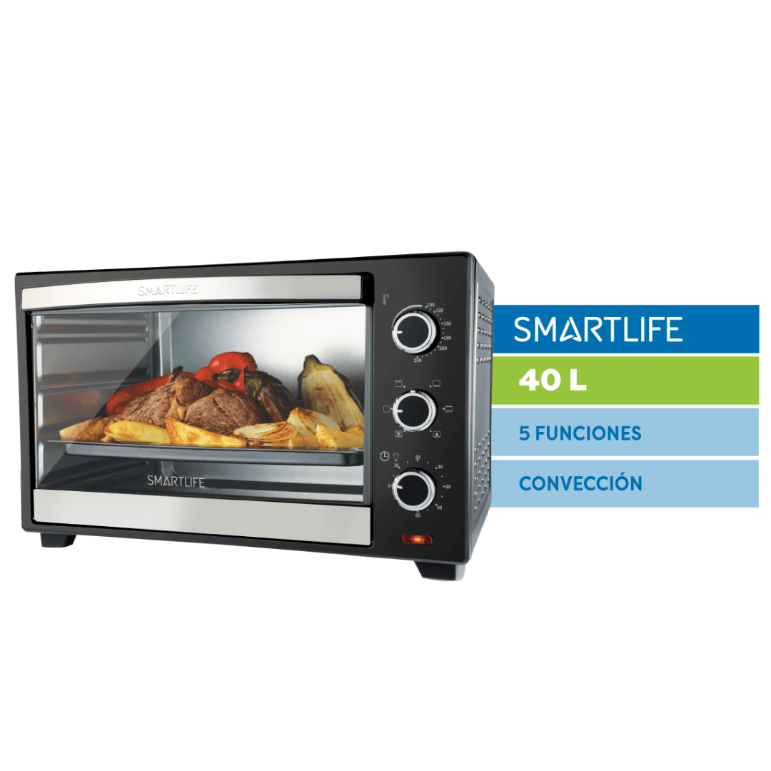 Horno Electrico Smartlife 40 Litros - Imagen 2