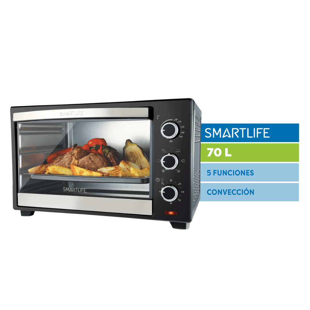 Horno Eléctrico Smartlife 70 Litros - Imagen 2
