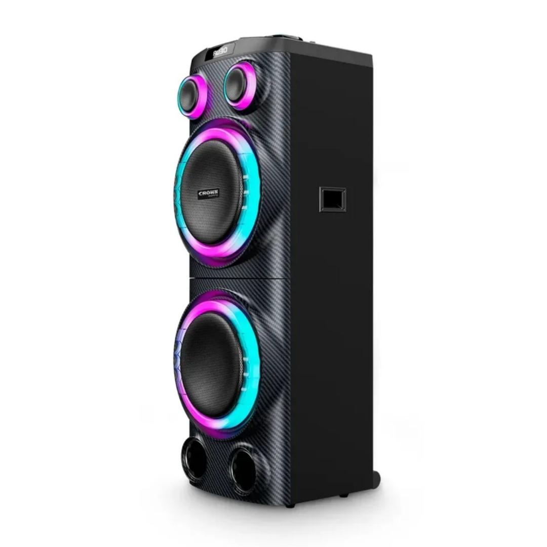 Parlante Crown Mustang Cyberbeat Potenciado - Imagen 2